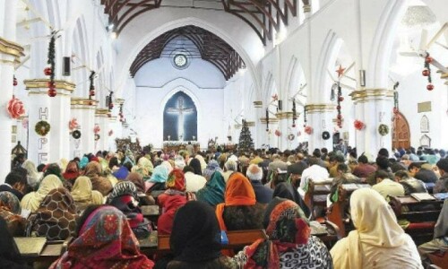 Lahore churches security enhanced ahead of Christmas