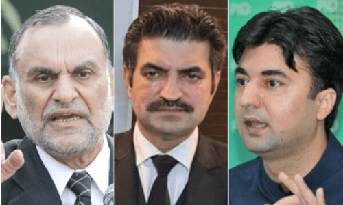 Swati, Murad, Sher Afzal among hundreds file papers for NA seats