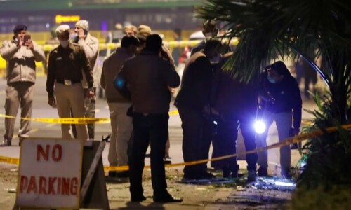 Blast near Israeli embassy in New Delhi, all staff unharmed