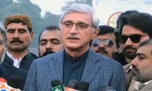 پشاور ہائیکورٹ کا پی ٹی آئی سے متعلق فیصلہ بظاہر حدود سے تجاوز ہے، جہانگیر ترین