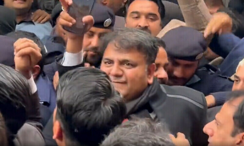 Islamabad court extends Fawad’s remand by six days Islamabad court extends Fawad’s remand by six days