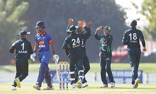 Zeeshan takes six as Pakistan down Nepal in U-19 Asia Cup