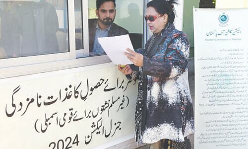 82 candidates collect papers for three NA seats in Islamabad