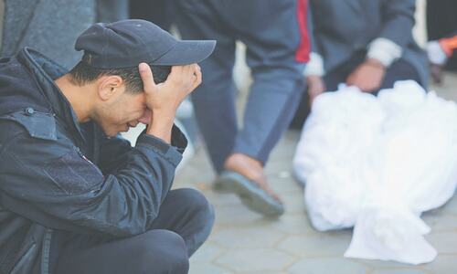 The daily struggle to count the dead in Gaza