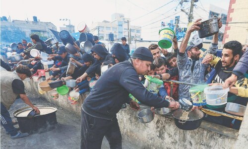 Famine looms in Gaza as fresh attacks kill over a dozen more