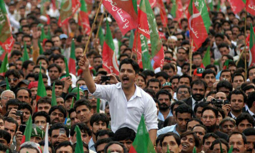 PTI candidates vow to fight till ‘last ball’ PTI candidates vow to fight till ‘last ball’