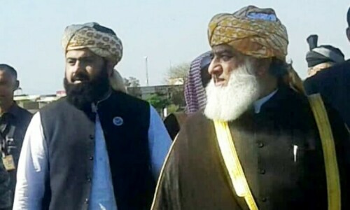 Police warn Fazl&rsquo;s son of possible terrorist attack