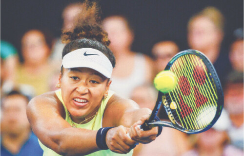 Pliskova rallies to oust Osaka in Brisbane, Sabalenka advances