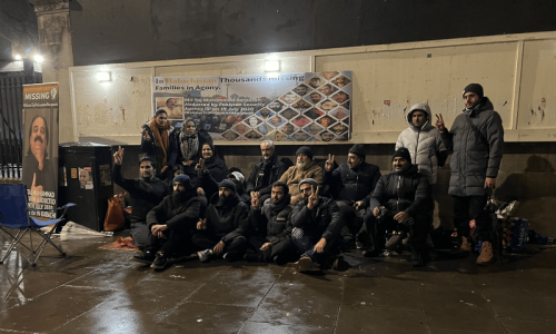 Families of Baloch &lsquo;missing persons&rsquo; hold sit-in in UK