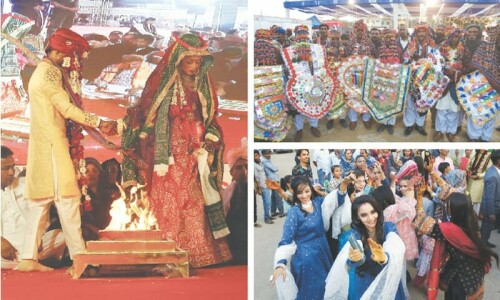 122 Hindu couples tie the knot amid goodwill and blessings