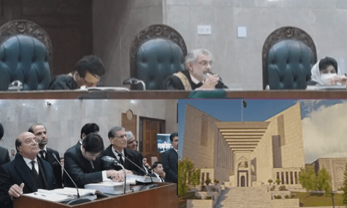 ‘Don’t make allegations against constitutional body without proof,’ CJP tells PTI counsel ‘Don’t make allegations against constitutional body without proof,’ CJP tells PTI counsel