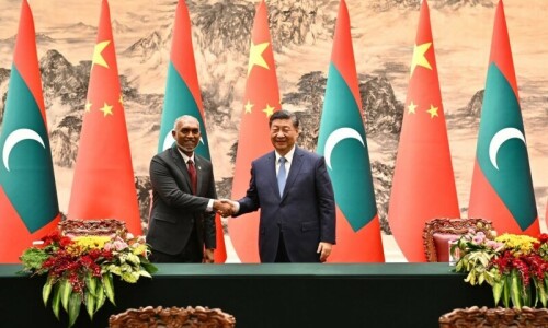 Maldives upgrades ties with China amid pivot from India Maldives upgrades ties with China amid pivot from India
