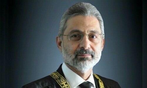 &rsquo;درخواست مقرر نہ ہونے کا ذمہ دار ادارہ ہوسکتا ہے، میں نہیں، انتخابی مقدمات ترجیحاََ سن رہے ہیں&lsquo;