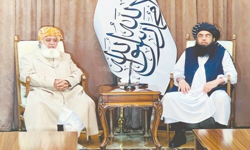 Islamabad distances itself from Fazl&rsquo;s Kabul sojourn