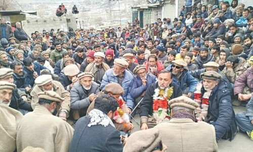GB wheat protests enter 15th day GB wheat protests enter 15th day