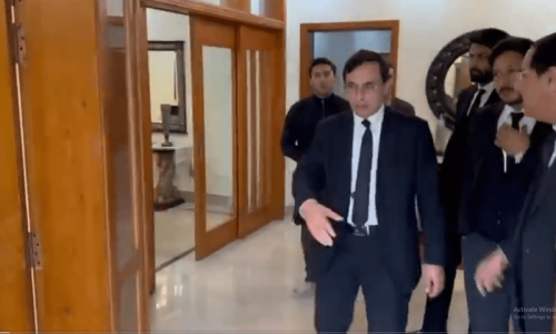 PTI Chairman Gohar says family beaten up, documents confiscated in raid on Islamabad home by masked men PTI Chairman Gohar says family beaten up, documents confiscated in raid on Islamabad home by masked men