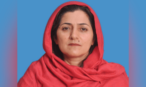 PTI Senator Falak Naz stopped at Islamabad airport