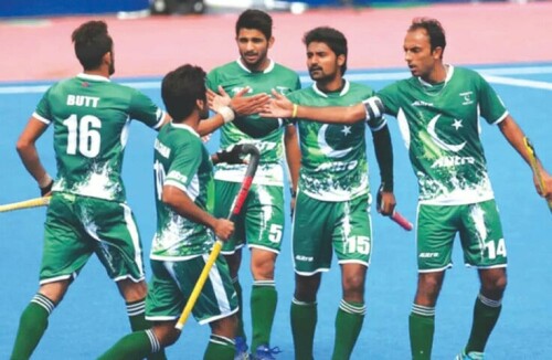 Poor start by Pakistan in Olympic hockey bid Poor start by Pakistan in Olympic hockey bid