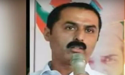 صوابی: پی ٹی آئی رہنما عرفان جدون کی گاڑی پر فائرنگ