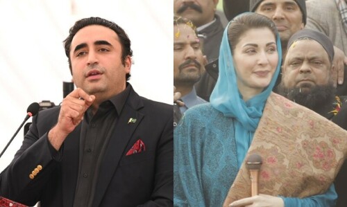 Bilawal wants end to politics of ‘hatred and division’ as Maryam promises ‘round the clock’ public service Bilawal wants end to politics of ‘hatred and division’ as Maryam promises ‘round the clock’ public service