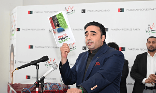 Bilawal unveils &lsquo;people&rsquo;s charter&rsquo; to fix economy