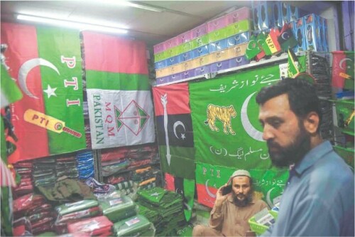 Electioneering yet to pick up momentum in Karachi