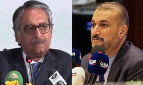 In call with Iranian counterpart, FM Jilani stresses Pakistan’s ‘right to respond’ to unprovoked airstrike In call with Iranian counterpart, FM Jilani stresses Pakistan’s ‘right to respond’ to unprovoked airstrike