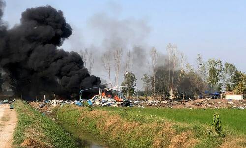 23 killed in Thai fireworks factory blast 23 killed in Thai fireworks factory blast
