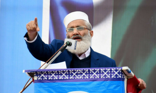 جماعت اسلامی کے جلسے نے ثابت کر دکھایا کہ بلوچستان بدل رہا ہے، سراج الحق