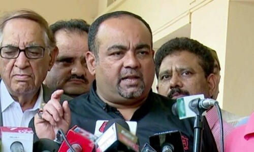 Muttahida points finger at PPP, JI for using local govt funds in poll campaigns Muttahida points finger at PPP, JI for using local govt funds in poll campaigns