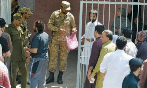 1,120 polling stations declared ‘highly sensitive’ in Lahore 1,120 polling stations declared ‘highly sensitive’ in Lahore