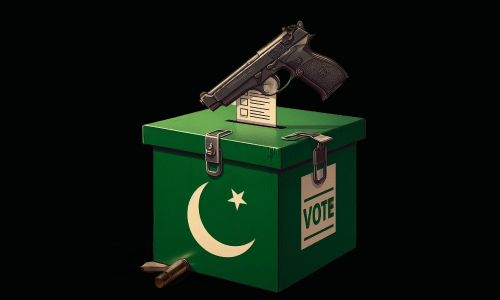 Under militancy&rsquo;s shadow, political canvassing takes a back seat