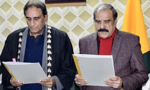 PML-N lawmaker takes oath in AJK assembly