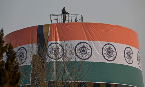 Saffron flags hoisted on mosque, church in India amid unrest