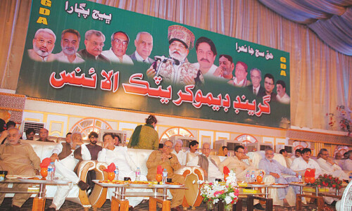 GDA promises administrative autonomy for districts in election manifesto GDA promises administrative autonomy for districts in election manifesto