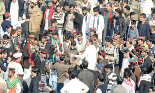 Major parties fighting it out for three Swabi PA seats