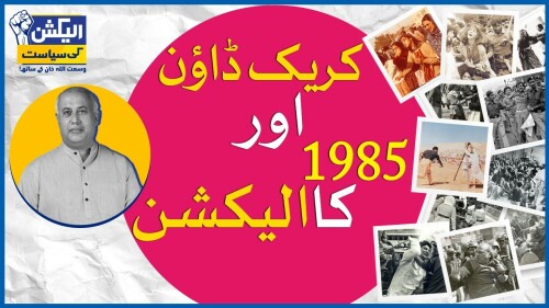 الیکشن کی سیاست وسعت اللہ خان کی زبانی (چوتھی قسط)