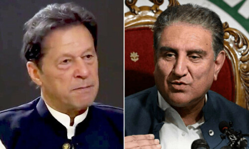 Imran Khan, Shah Mahmood Qureshi sentenced to 10 years in jail in cipher case Imran Khan, Shah Mahmood Qureshi sentenced to 10 years in jail in cipher case