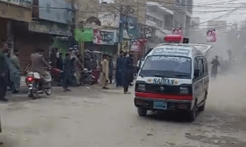 4 dead, 6 injured in blast at PTI rally in Balochistan&rsquo;s Sibi