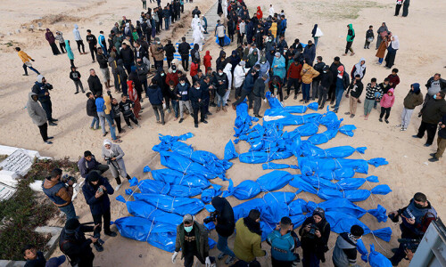 Israel returns 100 bodies to Gaza authorities Israel returns 100 bodies to Gaza authorities