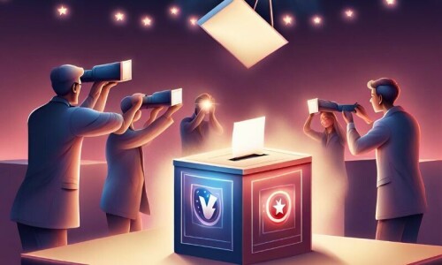 لائٹ، کیمرا، الیکشن۔۔۔