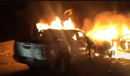 Footage ‘showing military vehicles on fire’ actually from MQM-PPP clash Footage ‘showing military vehicles on fire’ actually from MQM-PPP clash