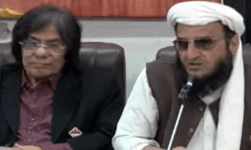 کراچی: این اے 237 سے جے یو آئی (ف) کے امیدوار رؤف صدیقی کے حق میں دستبردار