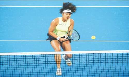 Osaka tames nerves for winning return in Brisbane
