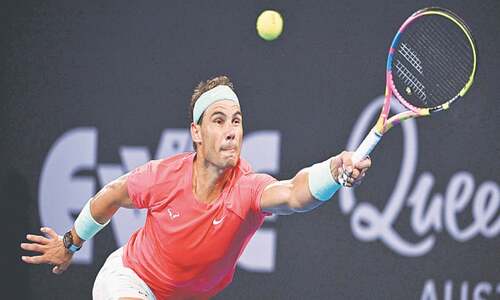 Nadal roars to win over Thiem in Brisbane singles comeback