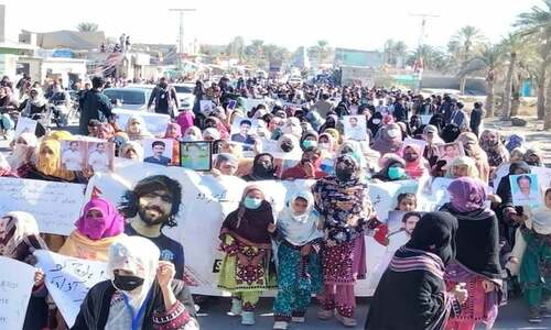 Protests against extrajudicial killings, disappearances continue across Balochistan