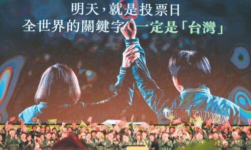 Opposing visions clash in Taiwan&rsquo;s election as China looms large