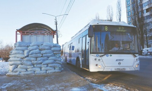 Russia strikes Ukraine with 40 missiles, drones