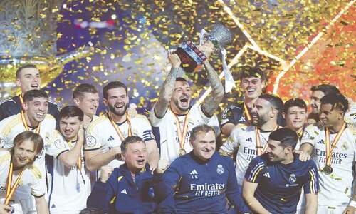 Vinicius hat-trick as Real thump Barca to clinch Super Cup