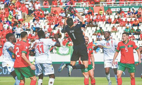 DR Congo hold Morocco to 1-1 draw at AFCON